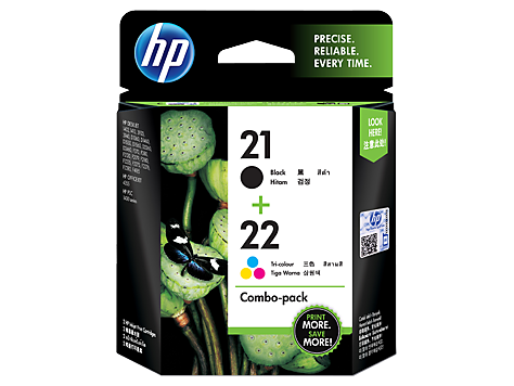 HP 21/22 Combo Pack Ink Cartridge (CC630AA) EL